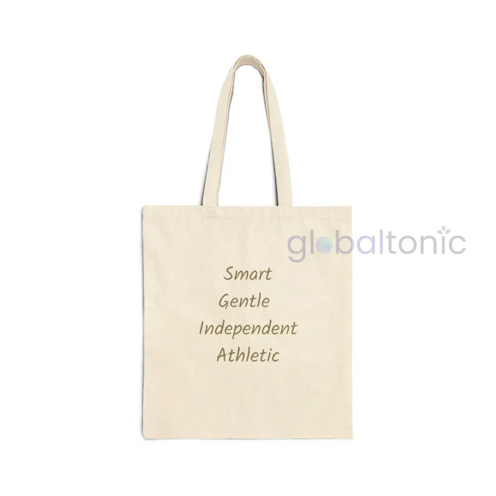 Borzoi Vintage Dog Lovers Cotton Canvas Tote Bag - Unique Artistic Durable Bags