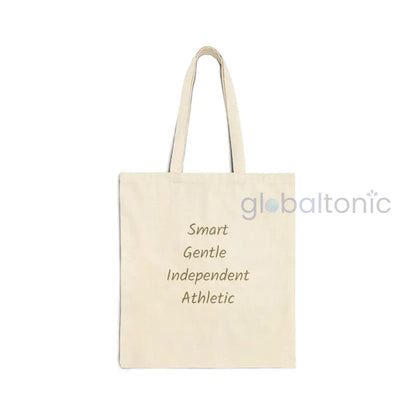Borzoi Vintage Dog Lovers Cotton Canvas Tote Bag - Unique Artistic Durable Bags