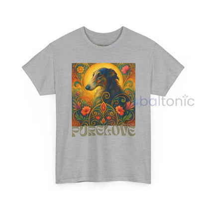 Borzoi Vintage Graphic T-Shirt – Unisex Cotton Tee for Dog Lovers T-Shirt