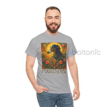 Borzoi Vintage Graphic T-Shirt – Unisex Cotton Tee for Dog Lovers T-Shirt