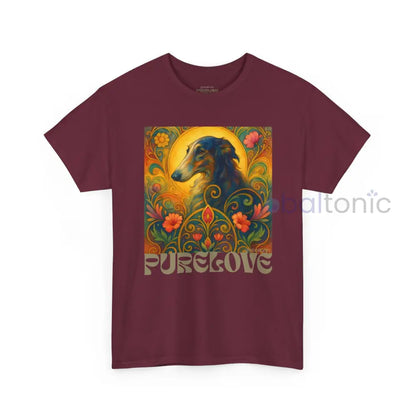 Borzoi Vintage Graphic T-Shirt – Unisex Cotton Tee for Dog Lovers T-Shirt