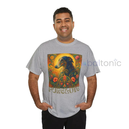 Borzoi Vintage Graphic T-Shirt – Unisex Cotton Tee for Dog Lovers T-Shirt