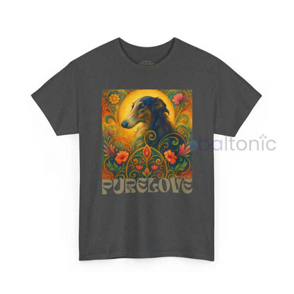 Borzoi Vintage Graphic T-Shirt – Unisex Cotton Tee for Dog Lovers T-Shirt