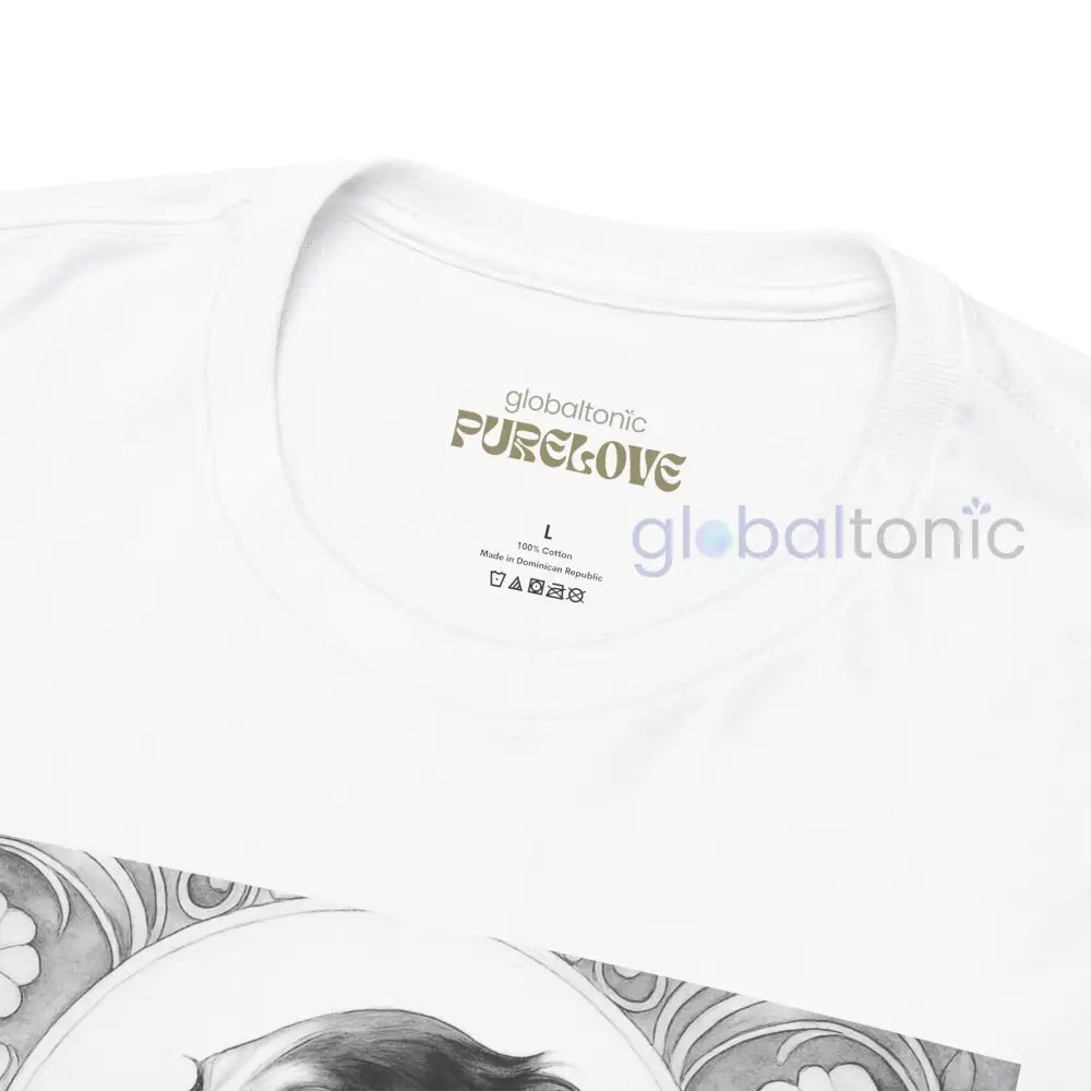 Borzoi Vintage Unisex Cotton Tee for Dog Lovers (Black & White) T-Shirt