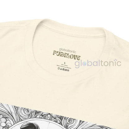 Collie Vintage Unisex Cotton Tee for Dog Lovers (Black & White) T-Shirt