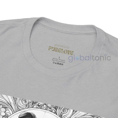 Collie Vintage Unisex Cotton Tee for Dog Lovers (Black & White) T-Shirt