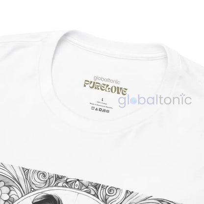 Collie Vintage Unisex Cotton Tee for Dog Lovers (Black & White) T-Shirt