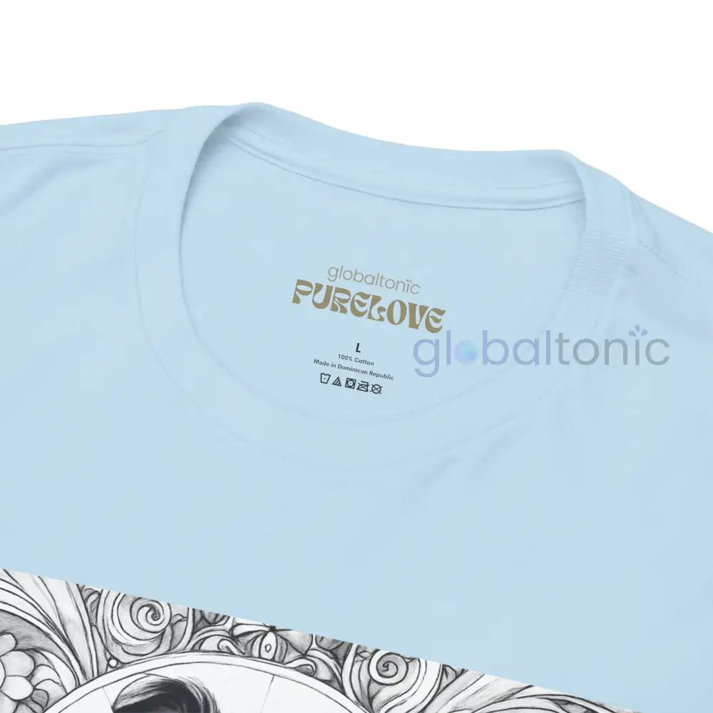 Collie Vintage Unisex Cotton Tee for Dog Lovers (Black & White) T-Shirt