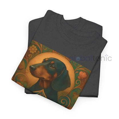 Dachshund Shorthair Vintage Graphic T-shirt - Unisex Cotton Tee for Dog Lovers T-Shirt