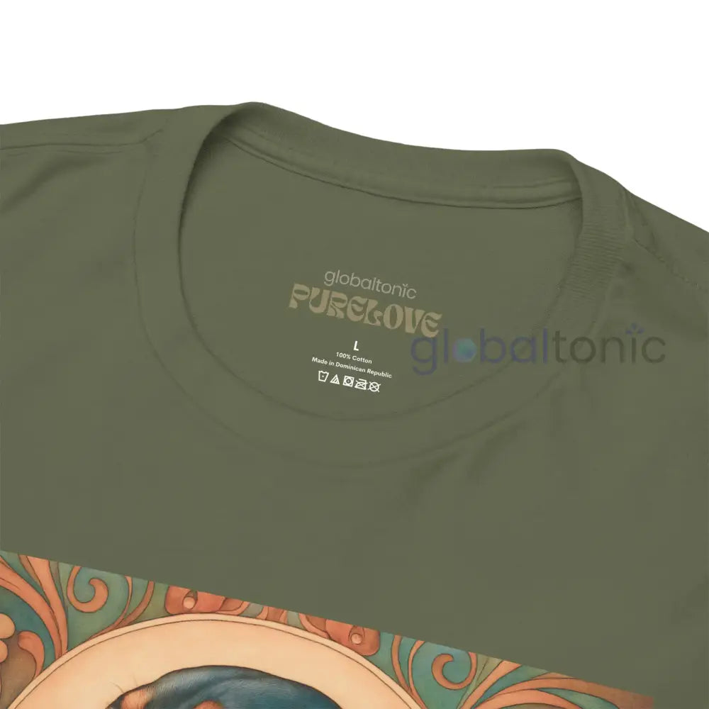 Dachshund Shorthair Vintage Graphic T-shirt - Unisex Cotton Tee for Dog Lovers T-Shirt