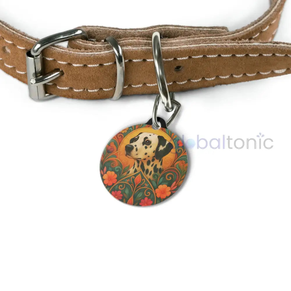 Dalmatian Dog Tag - Vintage Design Gift for Dog Lovers & Pet Owners 1’’ Pets