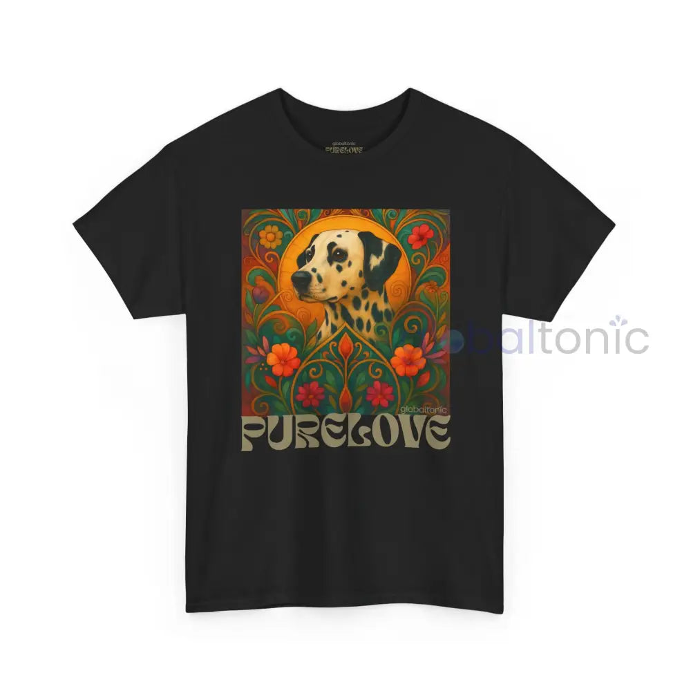 Dalmatian Vintage Graphic T-shirt - Unisex Cotton Tee for Dog Lovers T-Shirt