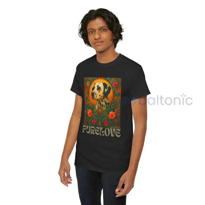 Dalmatian Vintage Graphic T-shirt - Unisex Cotton Tee for Dog Lovers T-Shirt