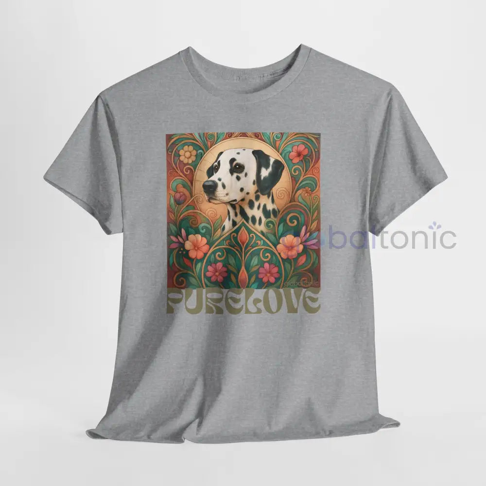 Dalmatian Vintage Graphic T-shirt - Unisex Cotton Tee for Dog Lovers T-Shirt