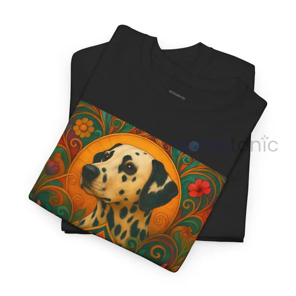 Dalmatian Vintage Graphic T-shirt - Unisex Cotton Tee for Dog Lovers T-Shirt