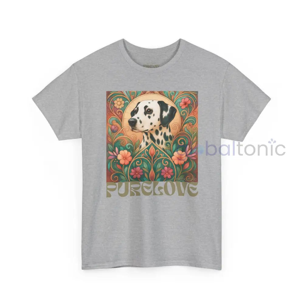Dalmatian Vintage Graphic T-shirt - Unisex Cotton Tee for Dog Lovers T-Shirt