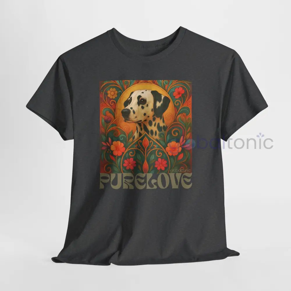 Dalmatian Vintage Graphic T-shirt - Unisex Cotton Tee for Dog Lovers T-Shirt
