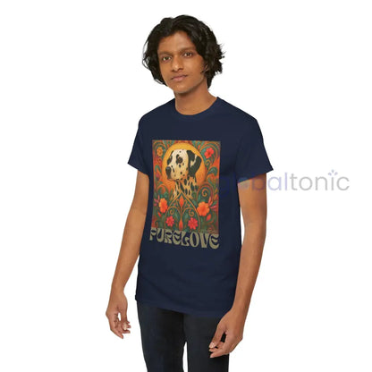 Dalmatian Vintage Graphic T-shirt - Unisex Cotton Tee for Dog Lovers T-Shirt