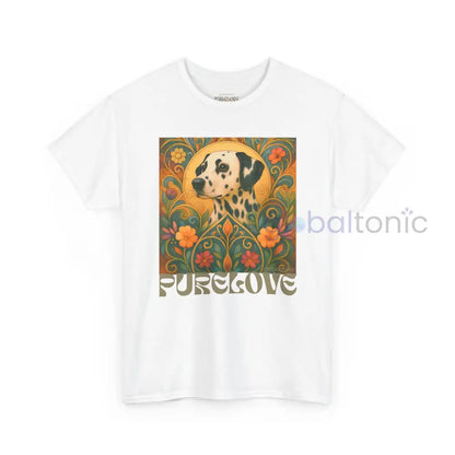Dalmatian Vintage Graphic T-shirt - Unisex Cotton Tee for Dog Lovers T-Shirt