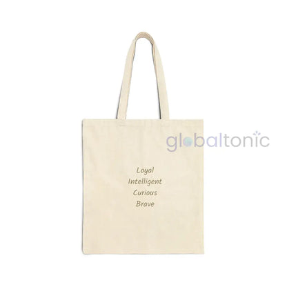 German Shepherd Vintage Dog Lovers Cotton Canvas Tote Bag - Unique Artistic Durable Bags