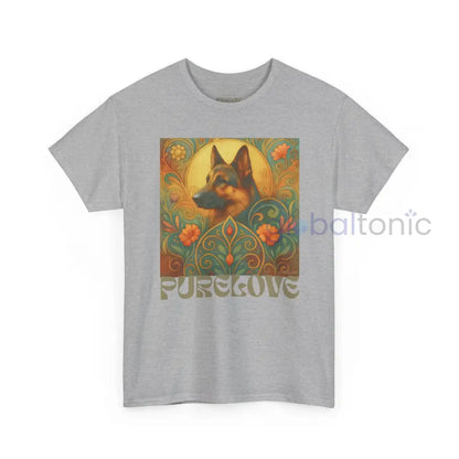 German Shepherd Vintage Graphic T-Shirt – Unisex Cotton Tee for Dog Lovers T-Shirt