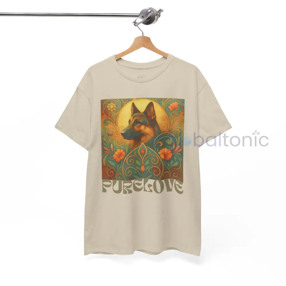 German Shepherd Vintage Graphic T-Shirt – Unisex Cotton Tee for Dog Lovers T-Shirt