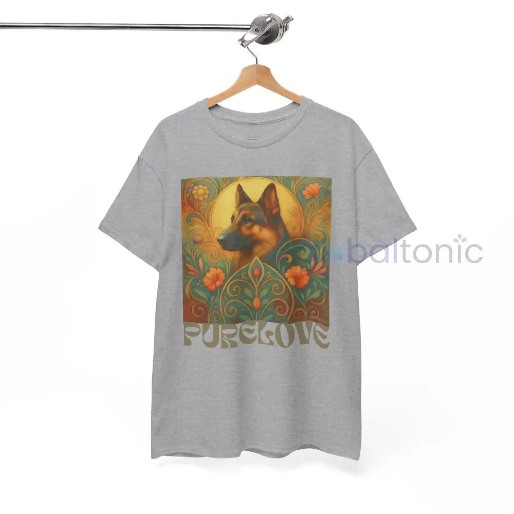 German Shepherd Vintage Graphic T-Shirt – Unisex Cotton Tee for Dog Lovers T-Shirt