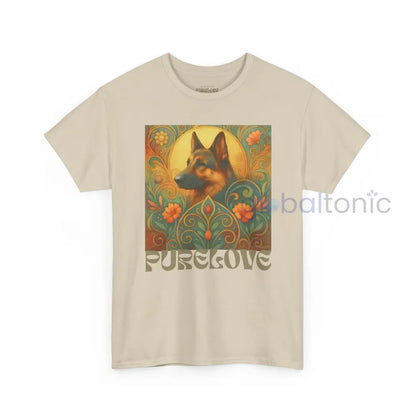 German Shepherd Vintage Graphic T-Shirt – Unisex Cotton Tee for Dog Lovers T-Shirt