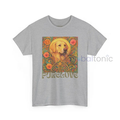 Golden Labrador Vintage Graphic T-shirt - Unisex Cotton Tee for Dog Lovers T-Shirt