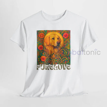 Golden Labrador Vintage Graphic T-shirt - Unisex Cotton Tee for Dog Lovers T-Shirt