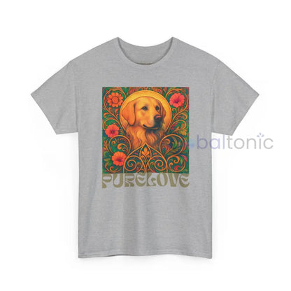 Golden Labrador Vintage Graphic T-shirt - Unisex Cotton Tee for Dog Lovers T-Shirt