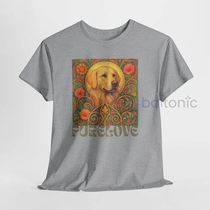 Golden Labrador Vintage Graphic T-shirt - Unisex Cotton Tee for Dog Lovers T-Shirt