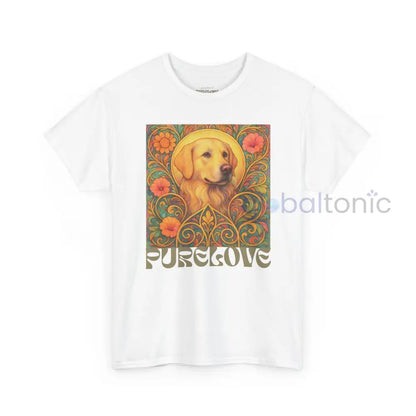 Golden Labrador Vintage Graphic T-shirt - Unisex Cotton Tee for Dog Lovers T-Shirt