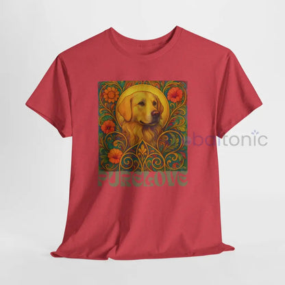 Golden Labrador Vintage Graphic T-shirt - Unisex Cotton Tee for Dog Lovers T-Shirt