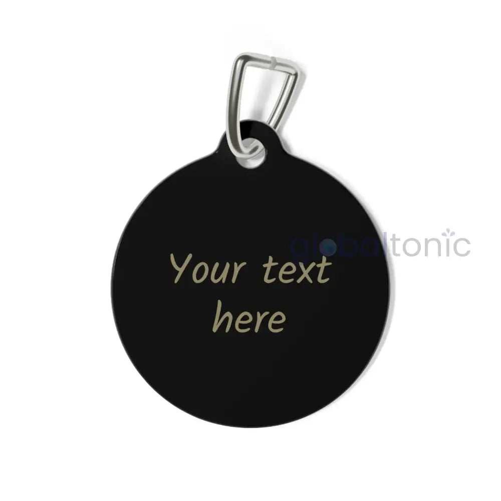 Goldendoodle Dog Tag (Black & White) - Vintage Design Gift for Dog Lovers & Pet Owners 1’’ Pets
