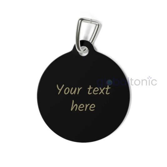 Goldendoodle Dog Tag (Black & White) - Vintage Design Gift for Dog Lovers & Pet Owners 1’’ Pets