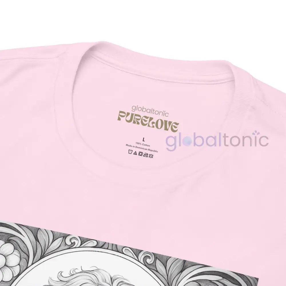 Goldendoodle (Groodle) Vintage Unisex Cotton Tee for Dog Lovers (Black & White) T-Shirt