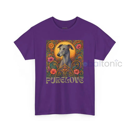 Greyhound Vintage Graphic T-Shirt – Unisex Cotton Tee for Dog Lovers T-Shirt