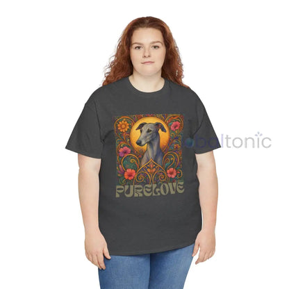 Greyhound Vintage Graphic T-Shirt – Unisex Cotton Tee for Dog Lovers T-Shirt