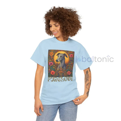 Greyhound Vintage Graphic T-Shirt – Unisex Cotton Tee for Dog Lovers T-Shirt