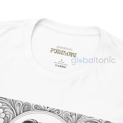 Greyhound Vintage Unisex Cotton Tee for Dog Lovers (Black & White) T-Shirt