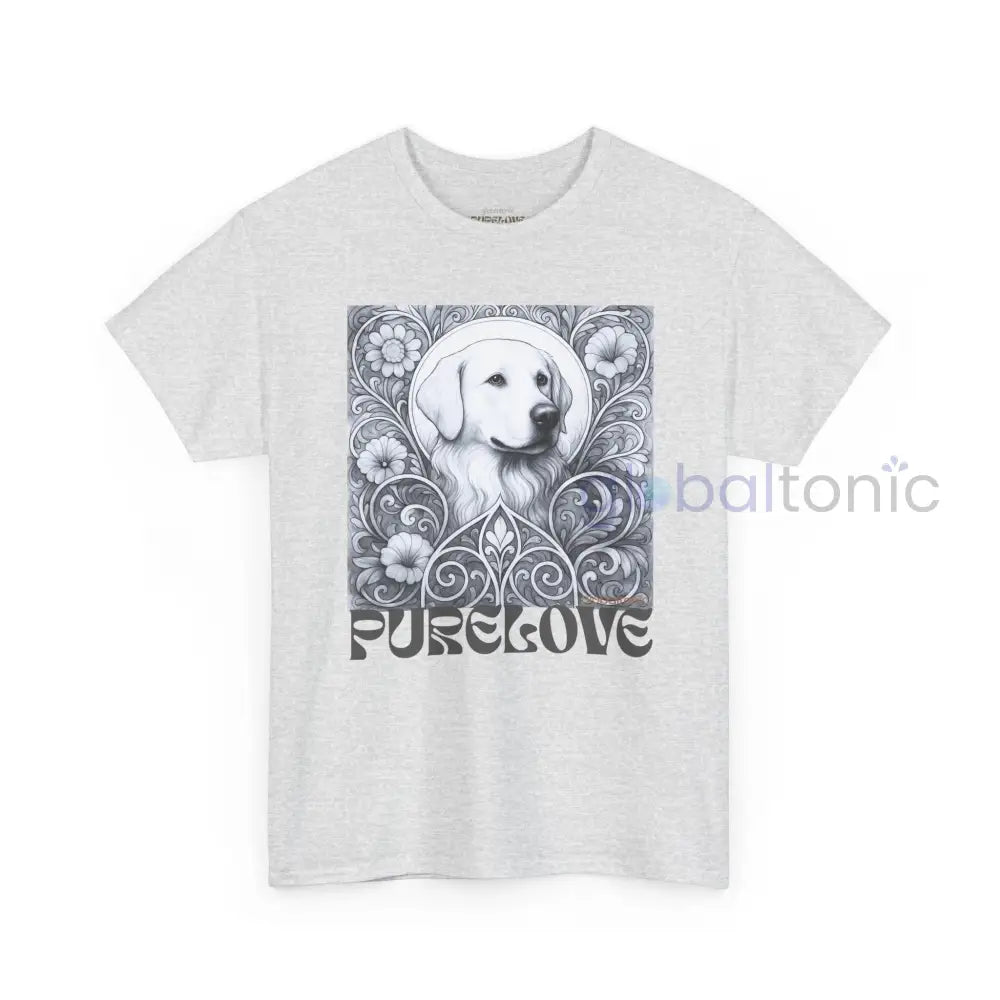 Labrador Vintage Unisex Cotton Tee for Dog Lovers (Black & White) T-Shirt