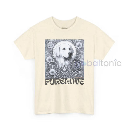 Labrador Vintage Unisex Cotton Tee for Dog Lovers (Black & White) T-Shirt