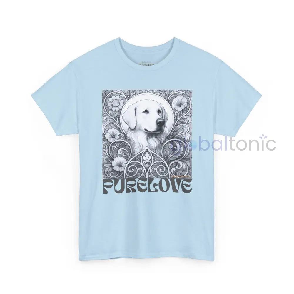 Labrador Vintage Unisex Cotton Tee for Dog Lovers (Black & White) T-Shirt