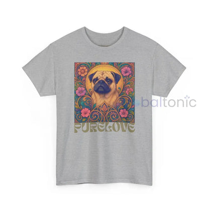 Pug Vintage Graphic T-Shirt – Unisex Cotton Tee for Dog Lovers T-Shirt