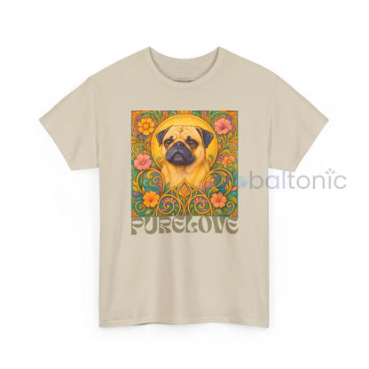 Pug Vintage Graphic T-Shirt – Unisex Cotton Tee for Dog Lovers T-Shirt
