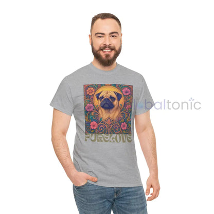 Pug Vintage Graphic T-Shirt – Unisex Cotton Tee for Dog Lovers T-Shirt