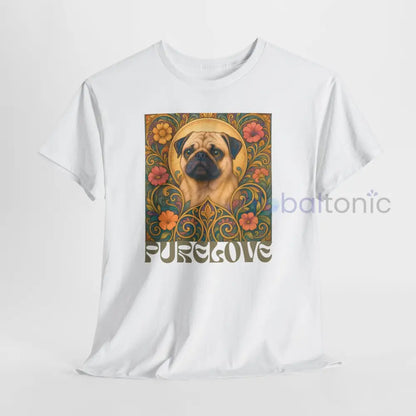 Pug Vintage Graphic T-Shirt – Unisex Cotton Tee for Dog Lovers T-Shirt