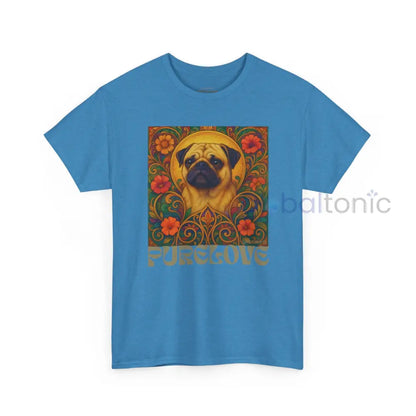 Pug Vintage Graphic T-Shirt – Unisex Cotton Tee for Dog Lovers T-Shirt