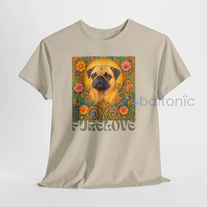 Pug Vintage Graphic T-Shirt – Unisex Cotton Tee for Dog Lovers T-Shirt